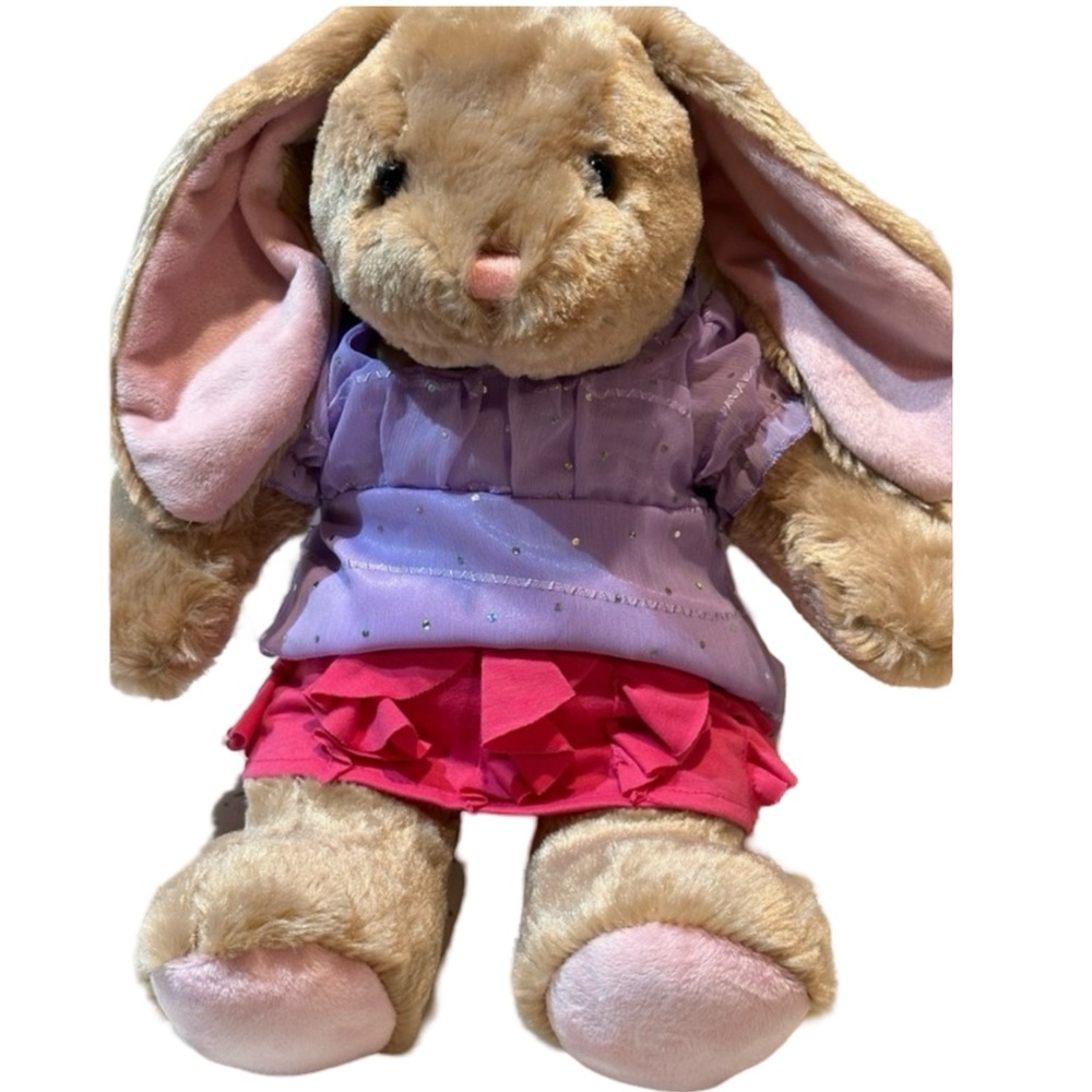 Build-A-Bear Purple Sparkling Top, Pink Skirt and Underwear, Plush NOT‎ Included